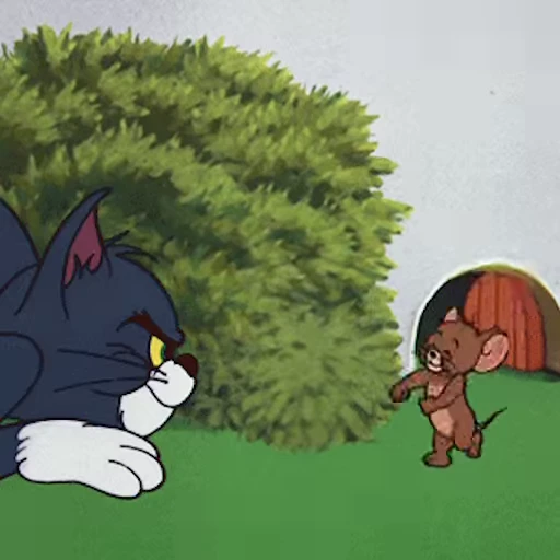😘 Стикер «tom and jerry» для Telegram