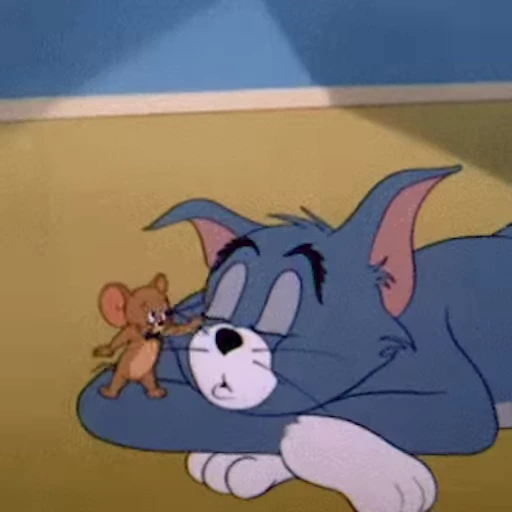 🤗 Стикер «tom and jerry» для Telegram