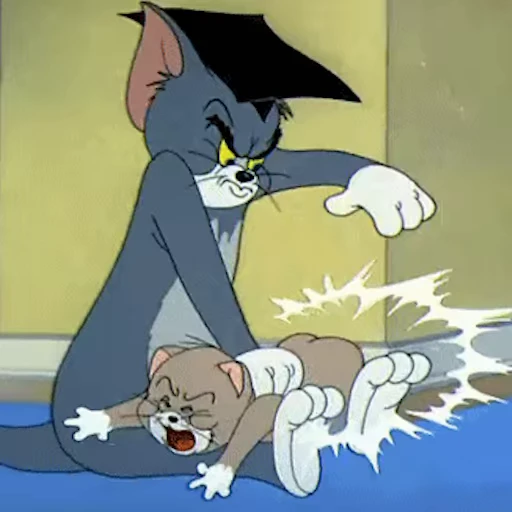 😡 Стикер «tom and jerry» для Telegram