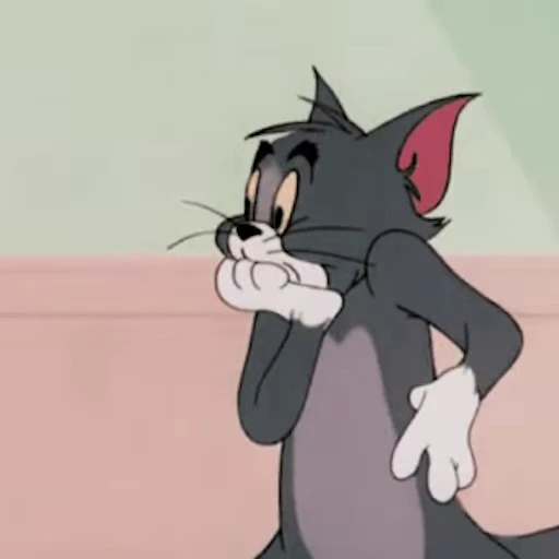 😧 Стикер «tom and jerry» для Telegram