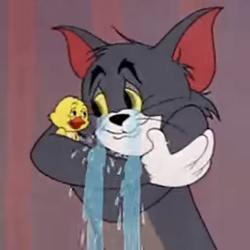 😭 Стикер «tom and jerry» для Telegram
