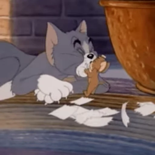 😘 Стикер «tom and jerry» для Telegram