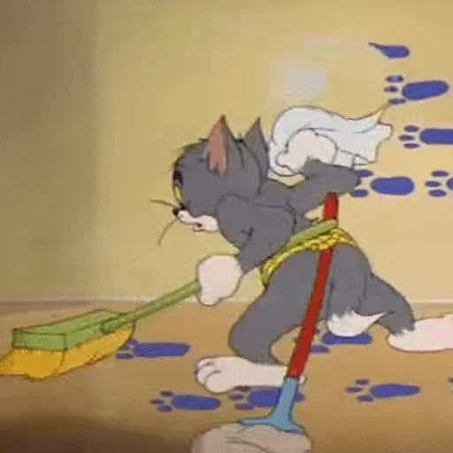 🪣 Стикер «tom and jerry» для Telegram