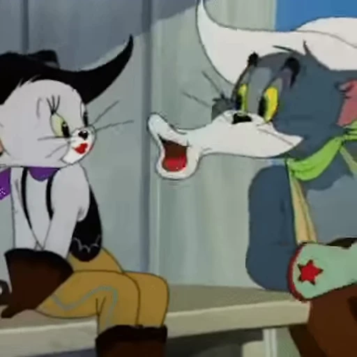 😘 Стикер «tom and jerry» для Telegram
