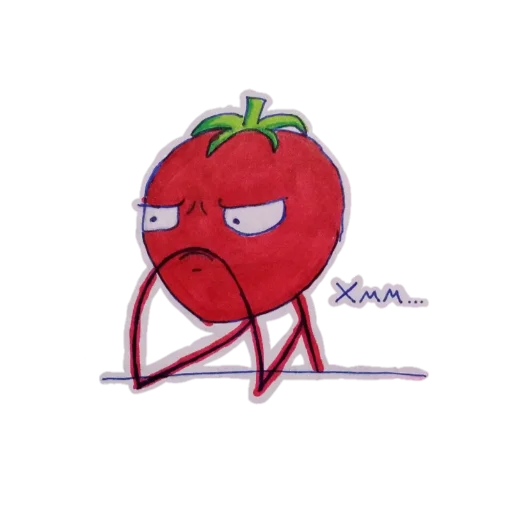 Стикерпак Мемный помидор для Telegram