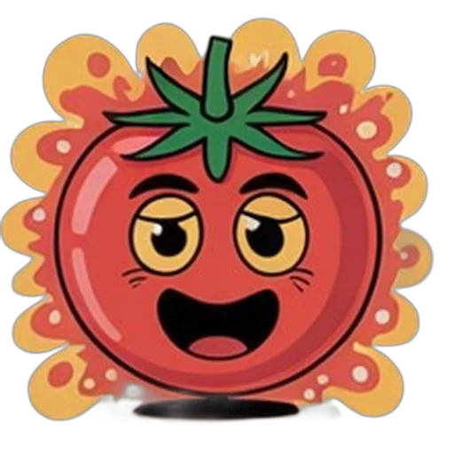 😏 Стикер «Tomato Squad» для Telegram