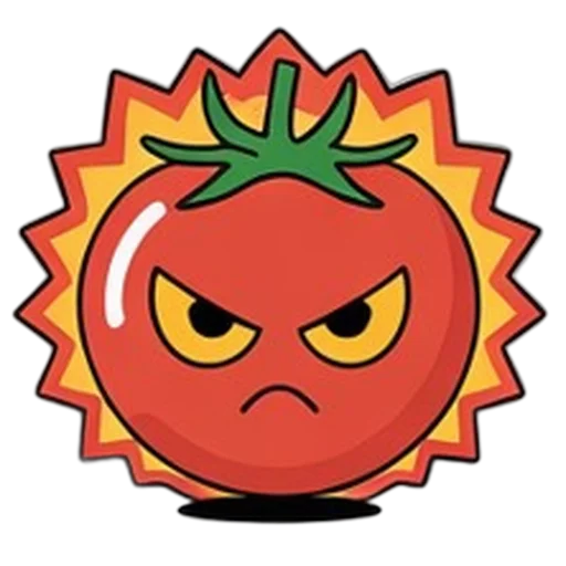 😡 Стикер «Tomato Squad» для Telegram