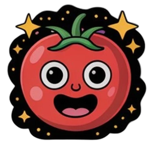 🙂‍↕️ Стикер «Tomato Squad» для Telegram