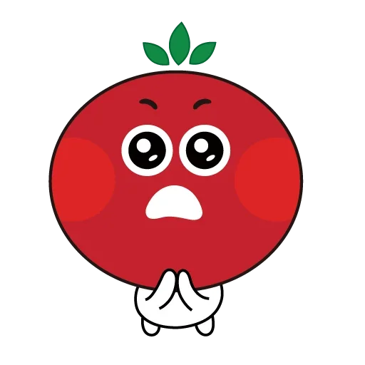 🥳 Стикер «Tomato stickers» для Telegram