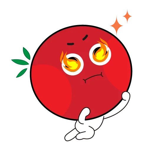 🤩 Стикер «Tomato stickers» для Telegram