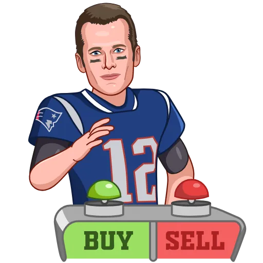 Стикерпак Tom Brady Inu для Telegram — скачать