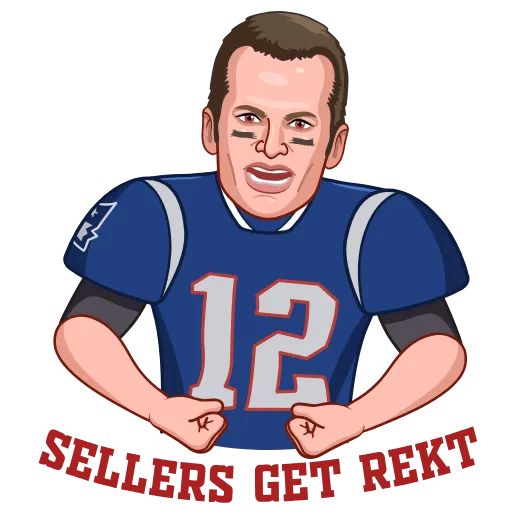 🔥 Стикер «Tom Brady Inu» для Telegram