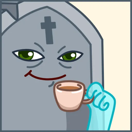 ☕️ Стикер «Tomby» для Telegram