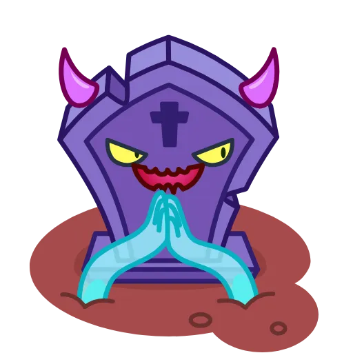😈 Стикер «Tomby» для Telegram