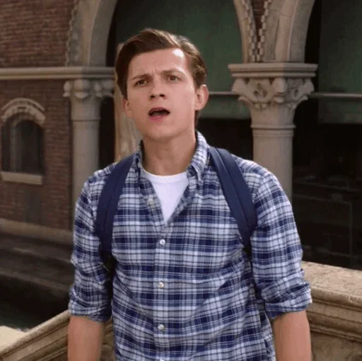 🕸 Стикер «Tom Holland Far Frome Home» для Telegram