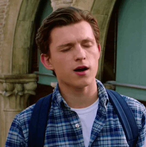 🕸 Стикер «Tom Holland Far Frome Home» для Telegram