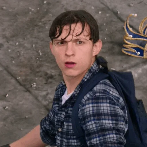 🕸 Стикер «Tom Holland Far Frome Home» для Telegram