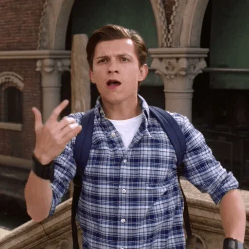 🕸 Стикер «Tom Holland Far Frome Home» для Telegram