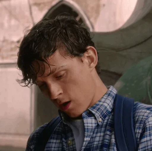 🕸 Стикер «Tom Holland Far Frome Home» для Telegram