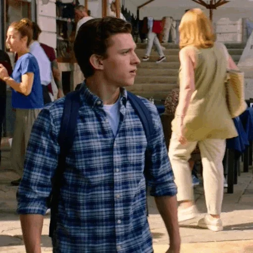 🕸 Стикер «Tom Holland Far Frome Home» для Telegram