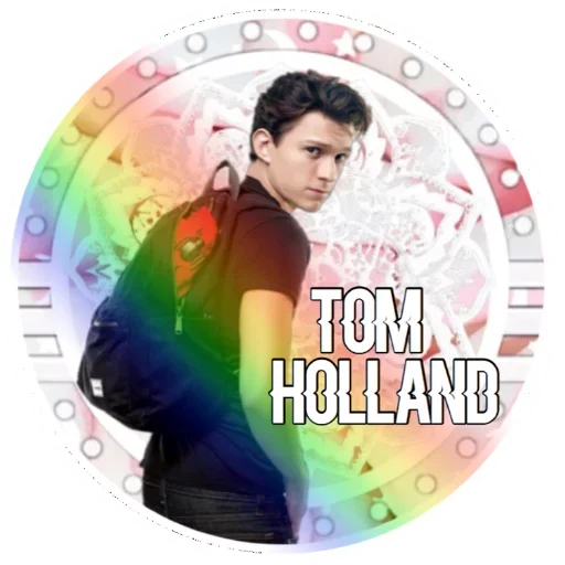 🌈 Стикер «Tom Holland Funny» для Telegram