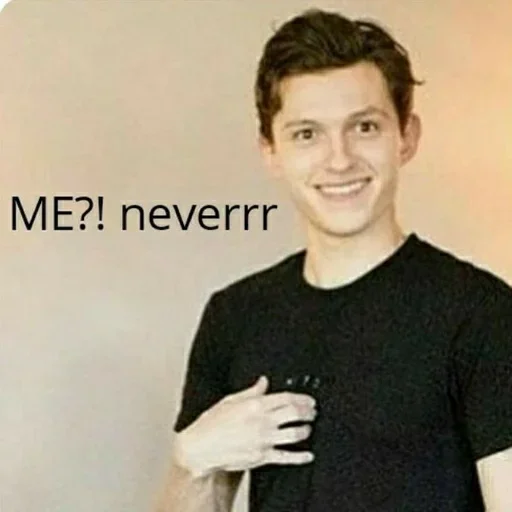 🤦‍♂️ Стикер «Tom Holland Funny» для Telegram