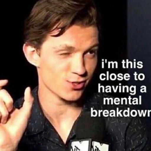 😜 Стикер «Tom Holland Funny» для Telegram