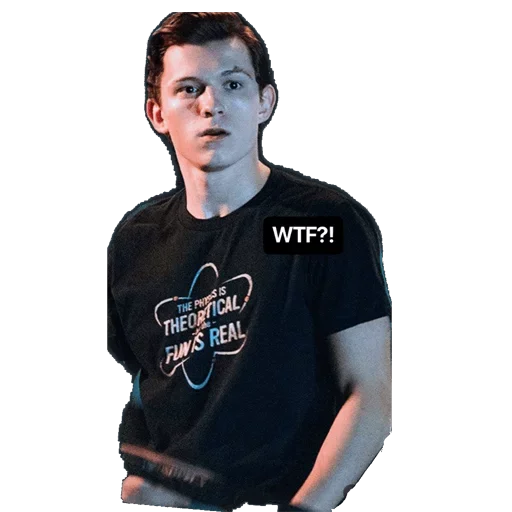 😕 Стикер «Tom Holland Funny» для Telegram