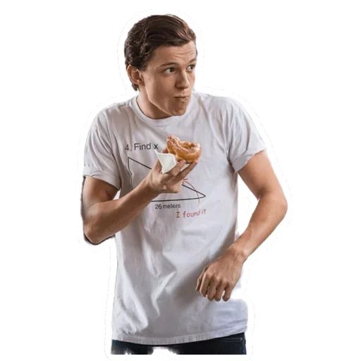 😀 Стикер «Tom Holland Funny» для Telegram
