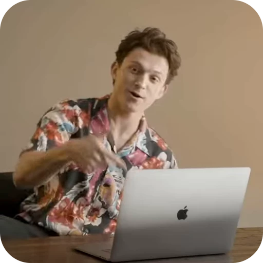 🕷️ Стикер «Tom Holland» для Telegram