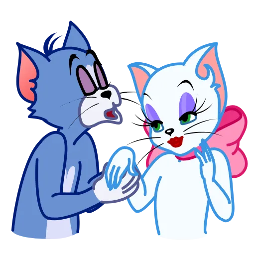 Стикер 18 Tom & Jerry