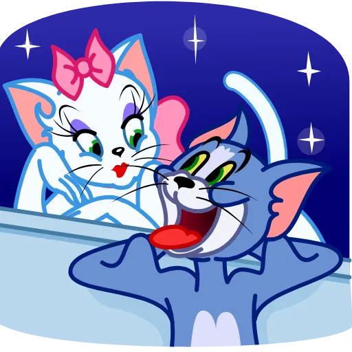 Стикер 21 Tom & Jerry