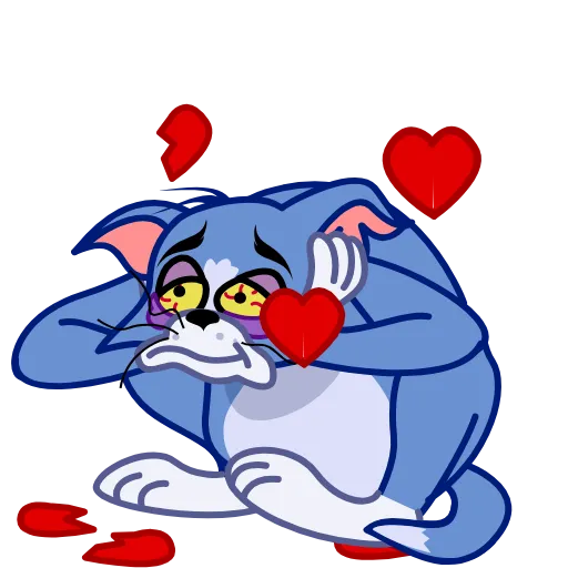 Стикер 23 Tom & Jerry