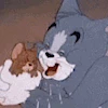 Стикер 3 tom and jerry