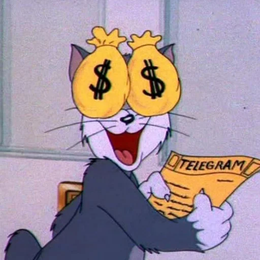 ⌛️ Стикер «Tom / Tom & Jerry» для Telegram