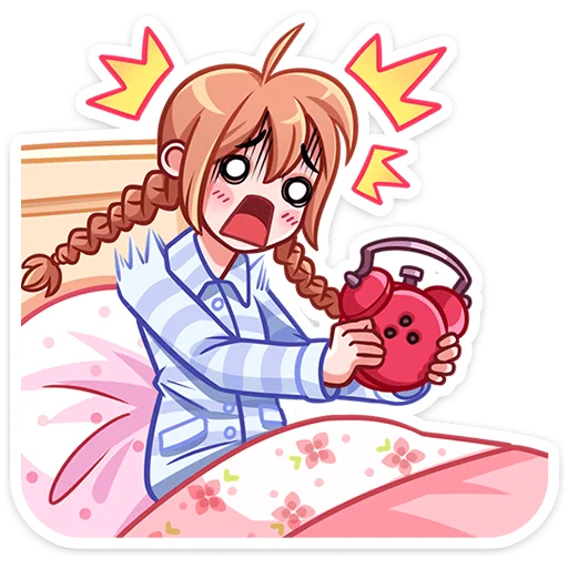 😴 Стикер «Томочка без надписей» для Telegram