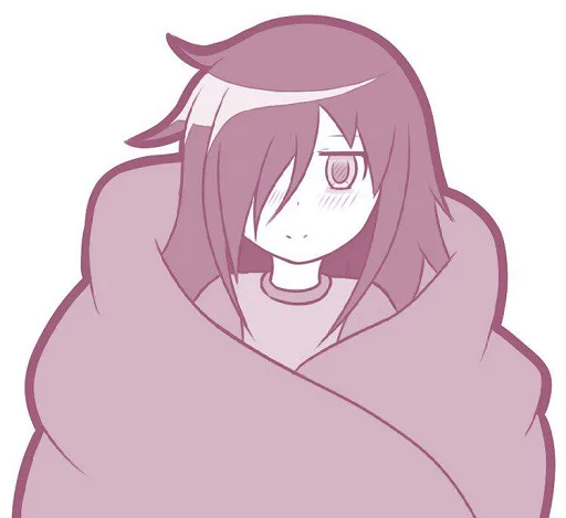 😌 Стикер «Tomoko Kuroki» для Telegram