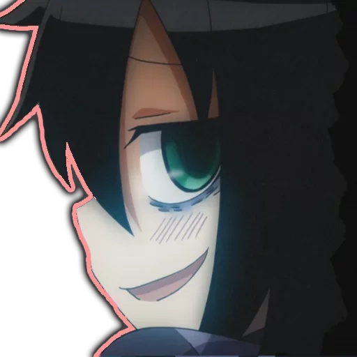 😏 Стикер «Tomoko» для Telegram