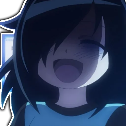 😆 Стикер «Tomoko» для Telegram