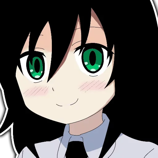 🙂 Стикер «Tomoko» для Telegram