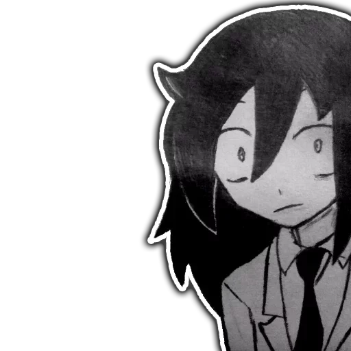 😳 Стикер «Tomoko» для Telegram