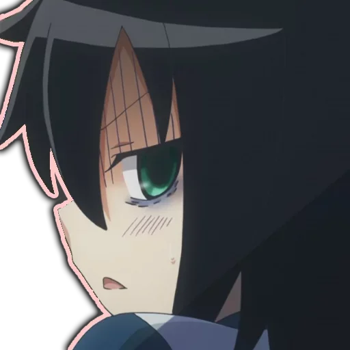 😒 Стикер «Tomoko» для Telegram