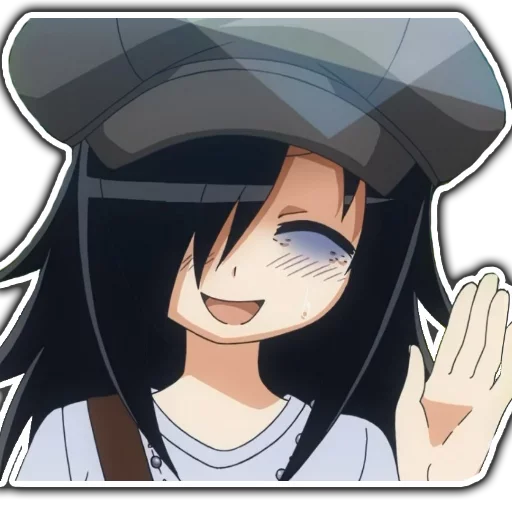 👋 Стикер «Tomoko» для Telegram