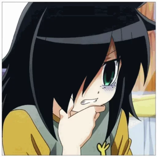 🤔 Стикер «Tomoko» для Telegram