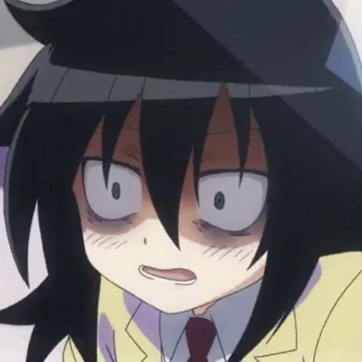 😳 Стикер «WataMote» для Telegram