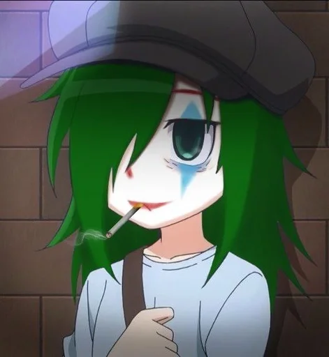 🤡 Стикер «WataMote» для Telegram