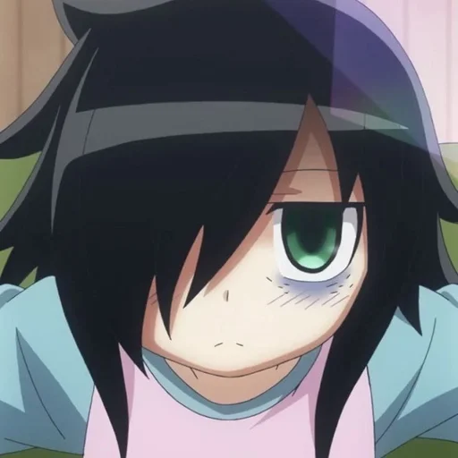 🤨 Стикер «WataMote» для Telegram