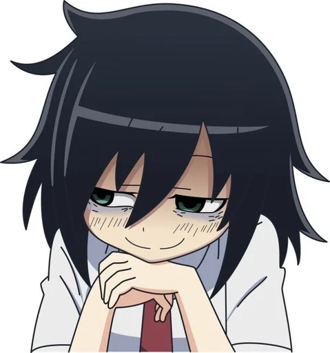 😏 Стикер «WataMote» для Telegram