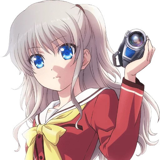 😐 Стикер «Nao Tomori» для Telegram