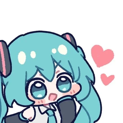 🥰 Стикер «Hatsune Miku» для Telegram